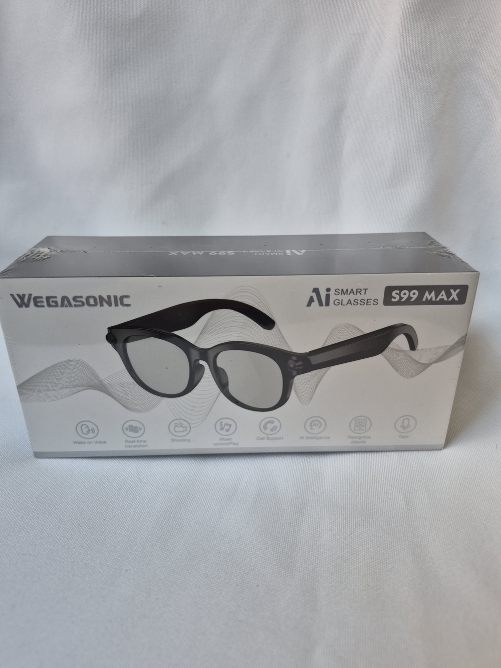 $249 Wegasonic Ai Smart Glasses S99 MAX,integrated camera and AI function